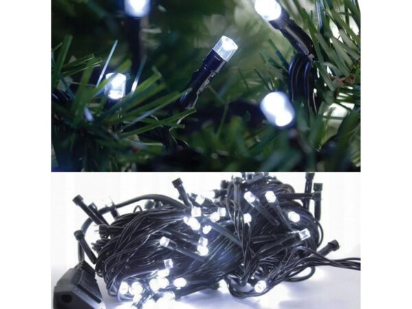 LAMPKI CHOINKOWE SIECIOWE 500 LED - zimny biały