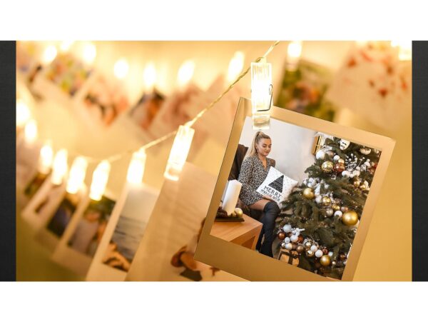 LAMPKI NA BATERIE KLAMERKI DO ZDJĘĆ 10 LED 1,5M