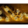 LAMPKI NA BATERIE KULA DISCO 10 LED 1,5M (3,5cm)