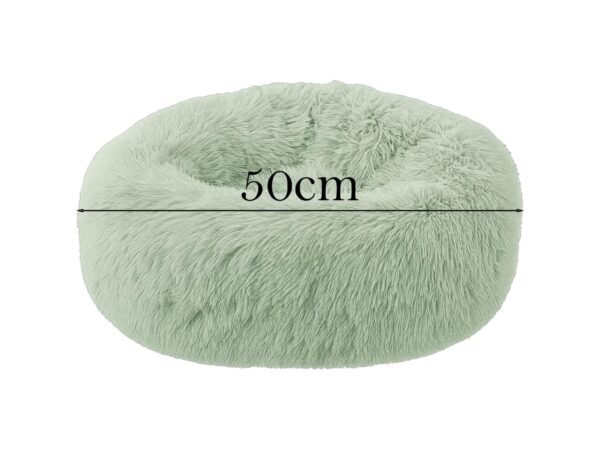 LEGOWISKO DLA PSA KOTA WŁOCHATE 50CM - miętowy