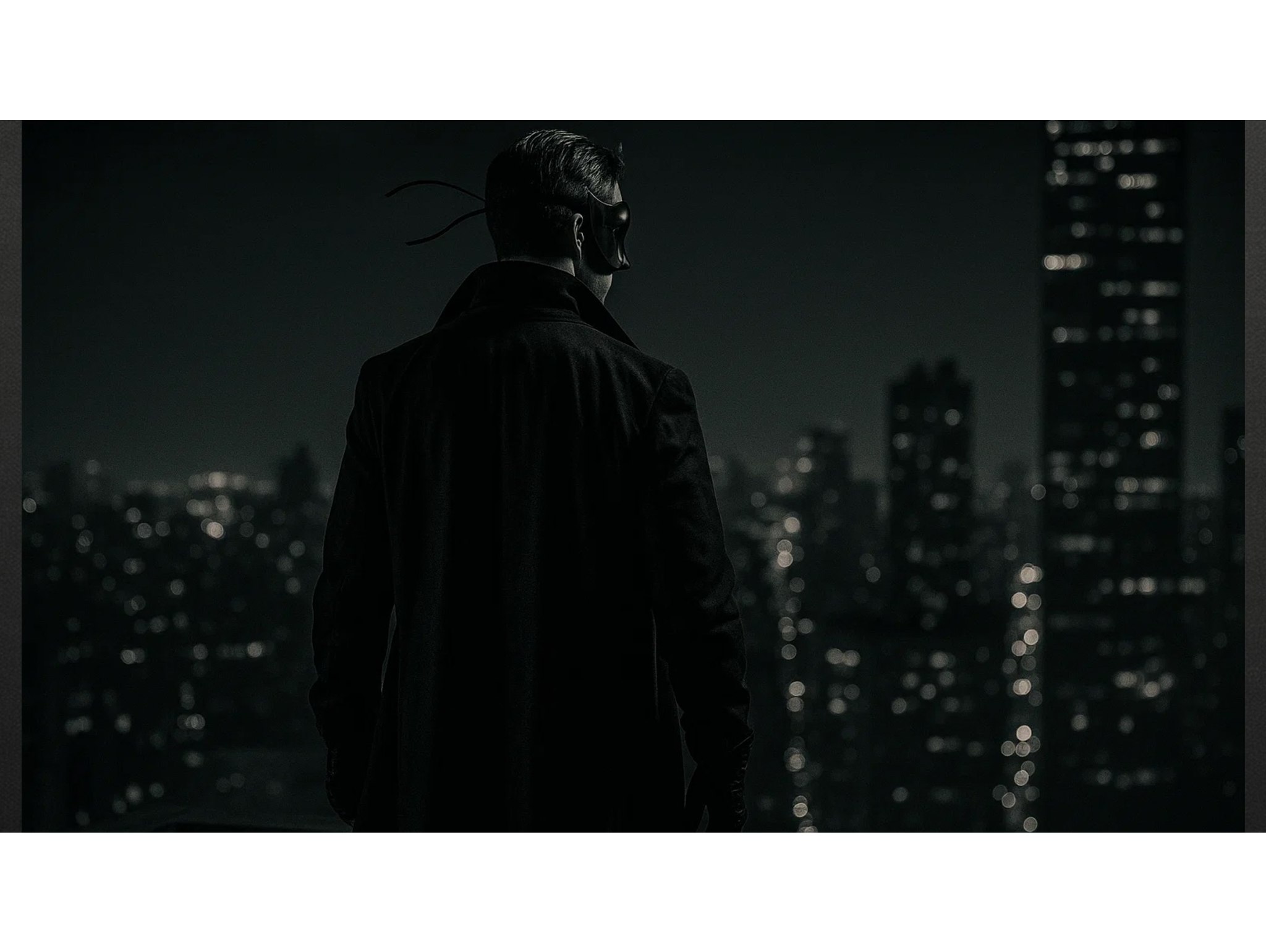 MASKA WENECKA PRZEBRANIE - czarny