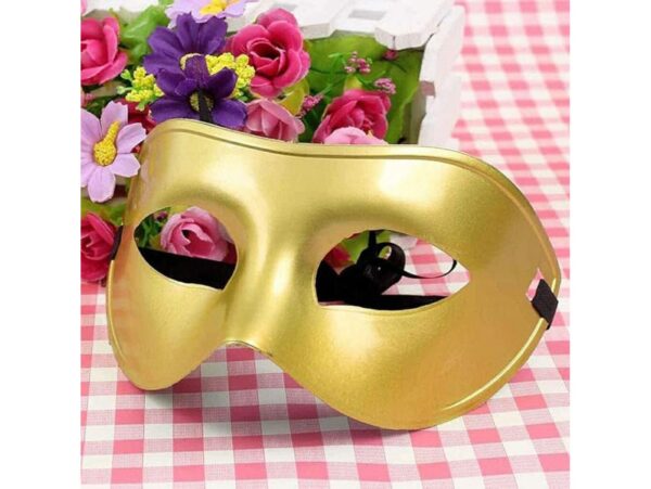 MASKA WENECKA PRZEBRANIE - złoty