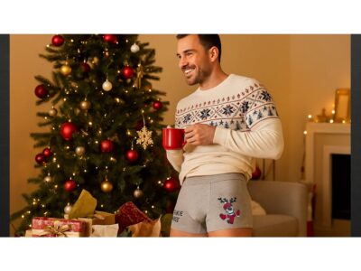 MORAJ BOKSERKI ŚWIĄTECZNE MĘSKIE - 2XL