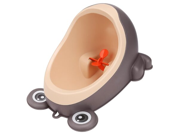 NOCNIK PISUAR WC MINI ŻABA - brązowy