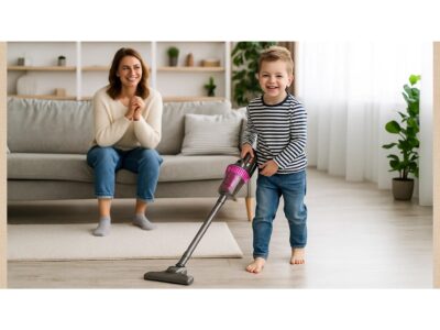 ODKURZACZ BEZPRZEWODOWY PIONOWY BEZWORKOWY 100W