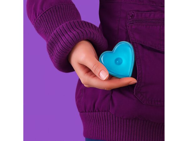 OGRZEWACZ DO RĄK ŻELOWY NIEBIESKIE SERCE 4SZT