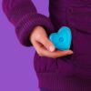 OGRZEWACZ DO RĄK ŻELOWY SERCE - niebieski