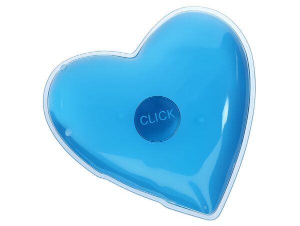 OGRZEWACZ DO RĄK ŻELOWY SERCE - niebieski