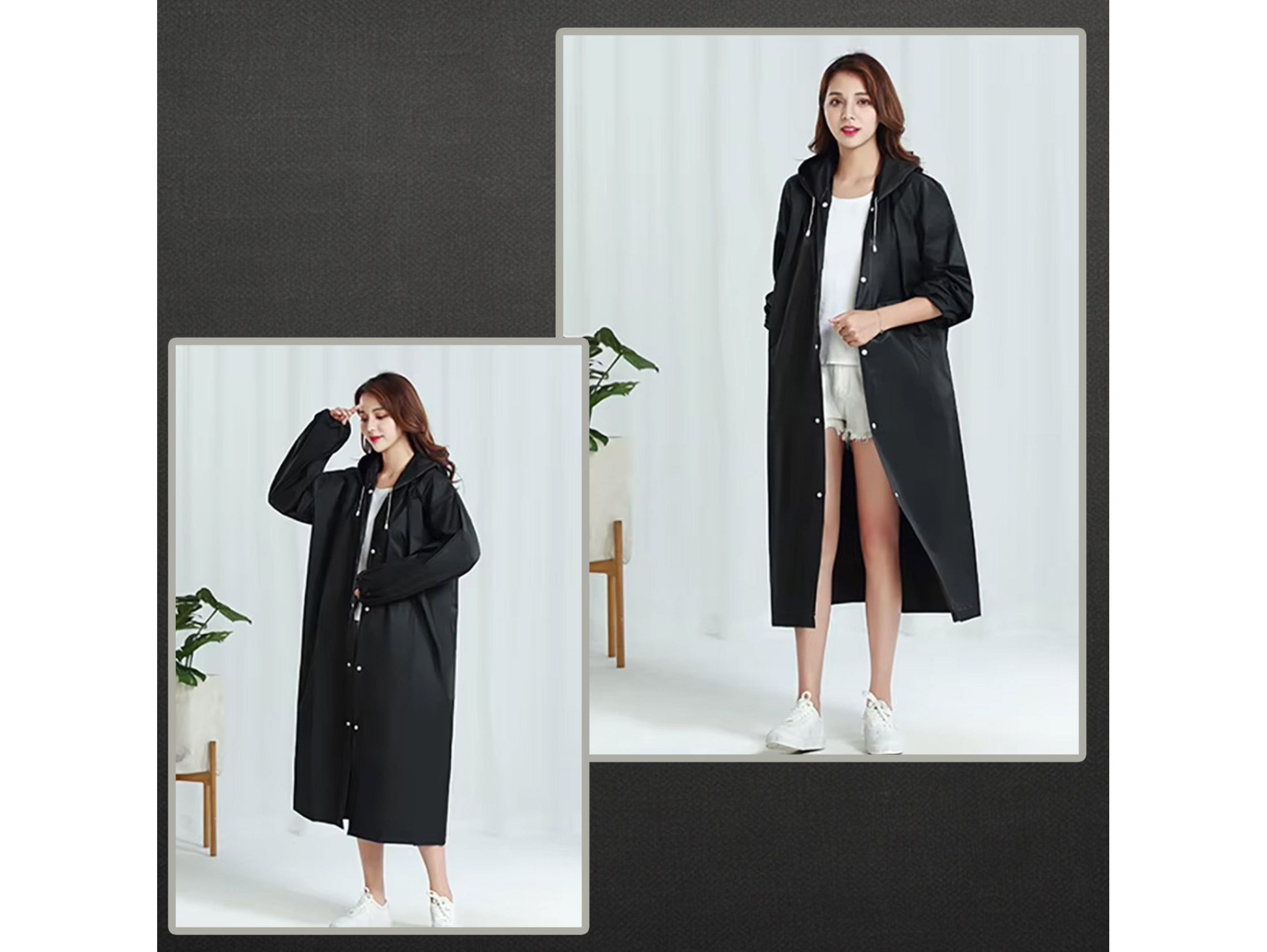 PŁASZCZ PRZECIWDESZCZOWY ROZPINANY