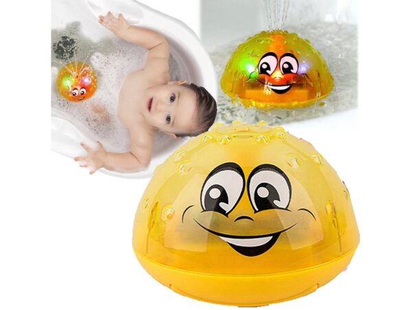 PŁYWAJĄCA FONTANNA KULA DO WANNY ZABAWKA 13,5x7cm