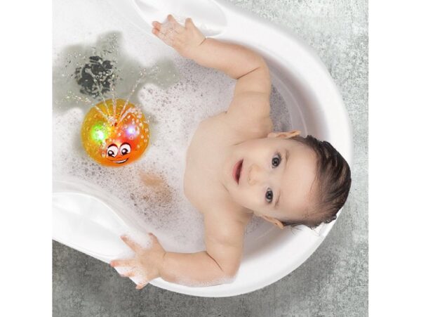 PŁYWAJĄCA FONTANNA KULA DO WANNY ZABAWKA 13,5x7cm