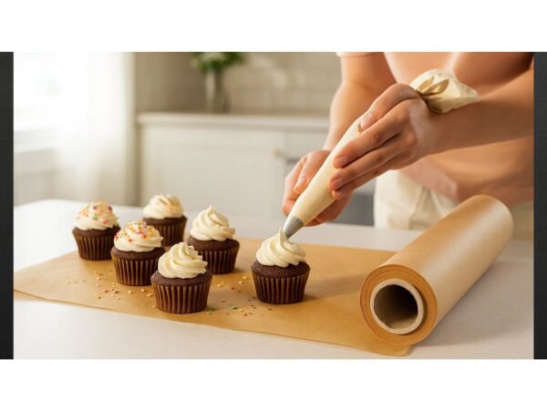 PAPIER DO PIECZENIA BRĄZOWY 38cm 50m