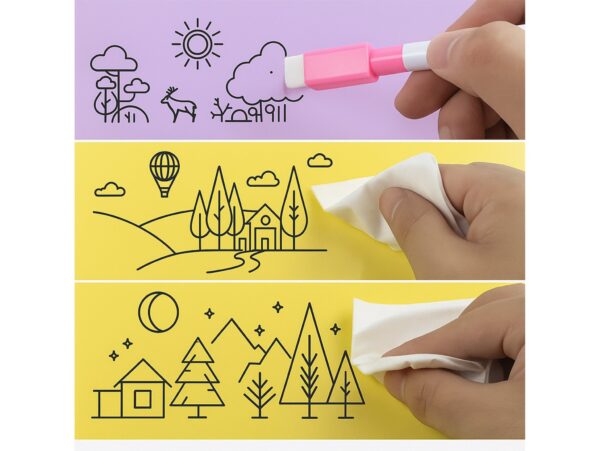 PISAKI SUCHOŚCIERALNE 8SZT - bez magnesów