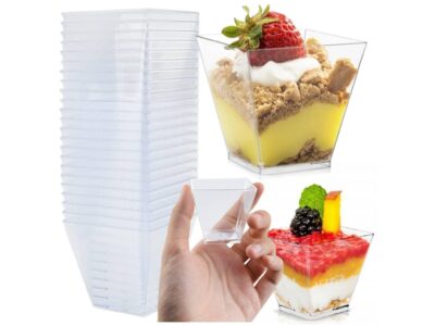 POJEMNIKI NA DESERY SOSY 30SZT 60ML