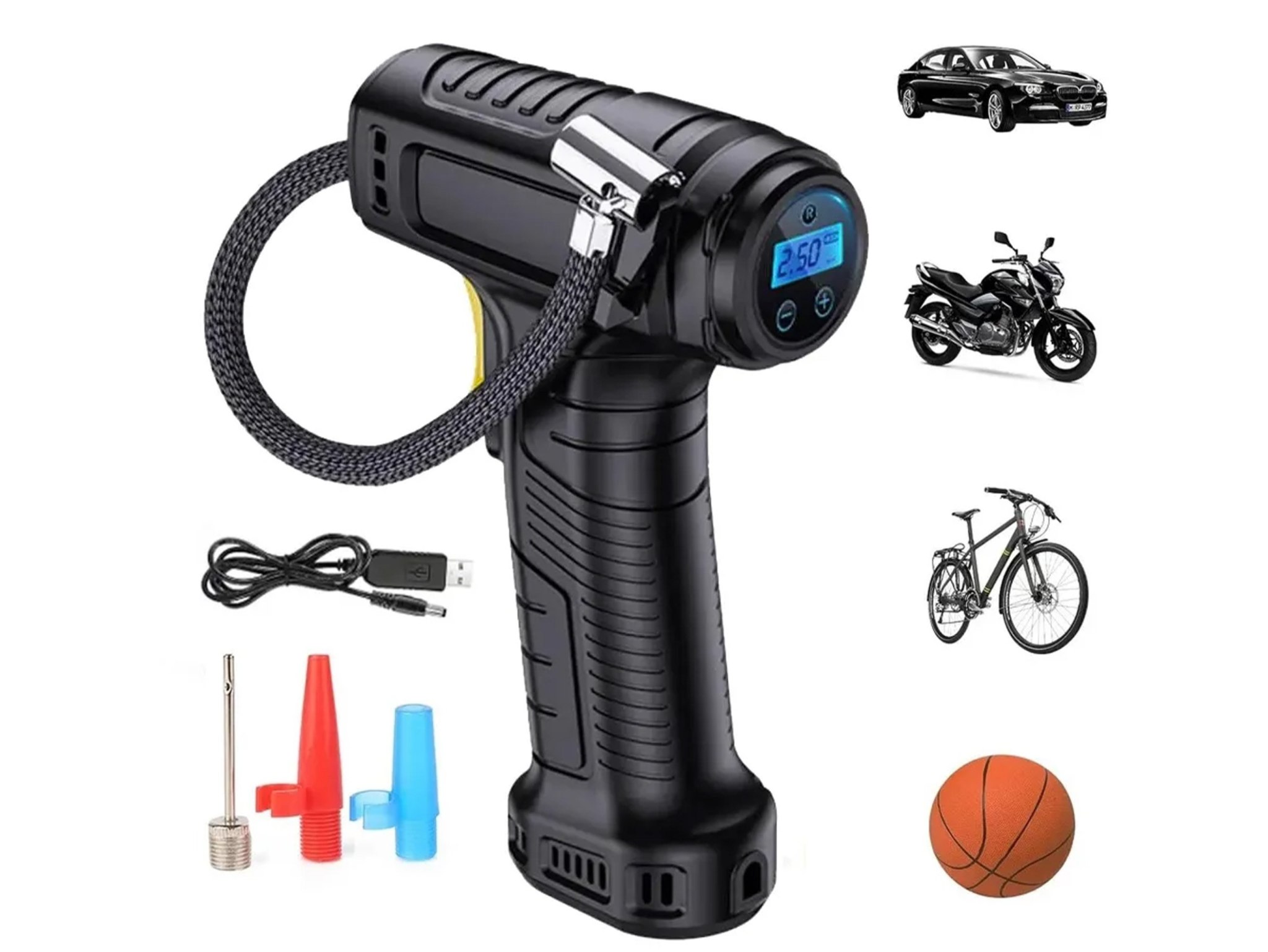 POMPKA DO KÓŁ OPON ELEKTRYCZNA KOMPRESOR