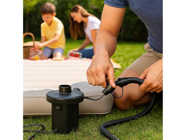 POMPKA ELEKTRYCZNA MATERACA PIŁKA BASEN KOŃCÓWKI