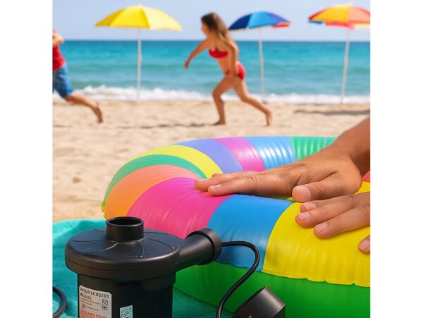 POMPKA ELEKTRYCZNA MATERACA PIŁKA BASEN KOŃCÓWKI