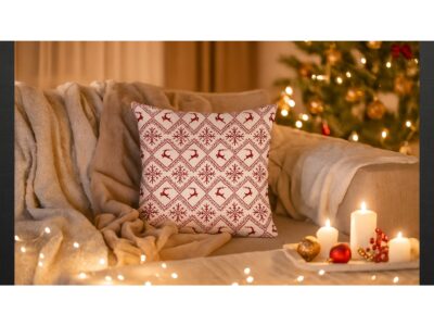 POSZEWKA NA PODUSZKĘ ŚWIĄTECZNA 45x45 - wzory