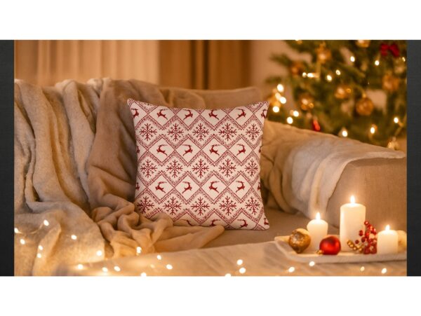 POSZEWKA NA PODUSZKĘ ŚWIĄTECZNA 45x45 - wzory