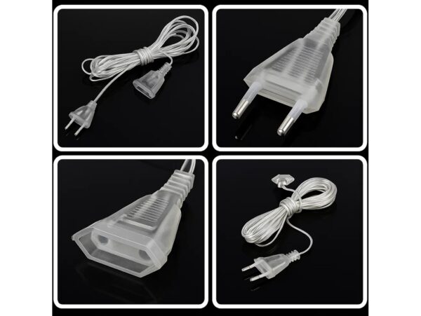 PRZEDŁUŻACZ PŁASKI DO LAMPEK CHOINKOWYCH 5M