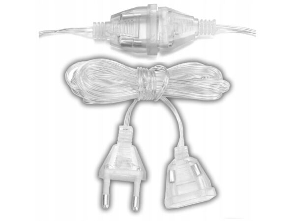 PRZEDŁUŻACZ PŁASKI DO LAMPEK CHOINKOWYCH 5M