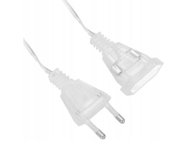 PRZEDŁUŻACZ PŁASKI DO LAMPEK CHOINKOWYCH 5M