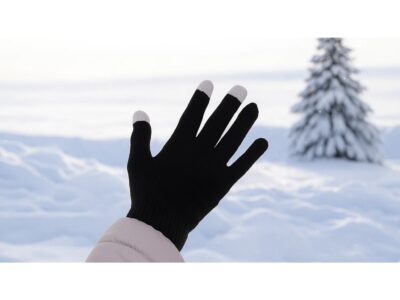 RĘKAWICZKI DOTYKOWE EKO - czarny