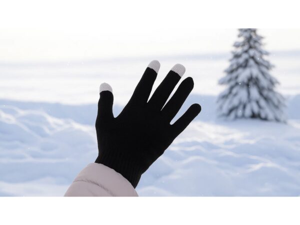 RĘKAWICZKI DOTYKOWE EKO - czarny