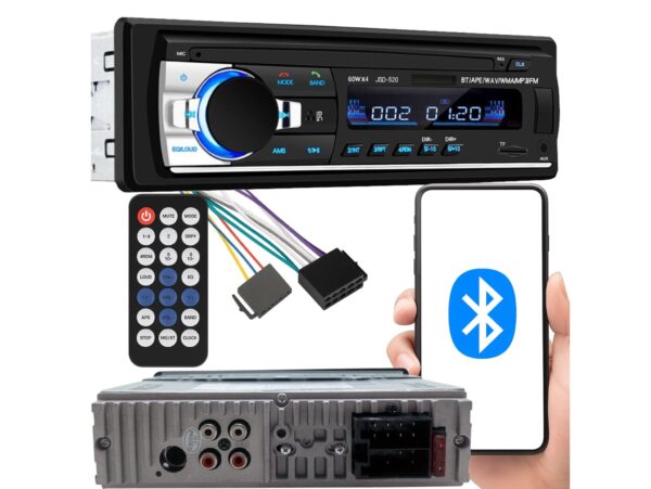 RADIO SAMOCHODOWE BLUETOOTH USB AUX