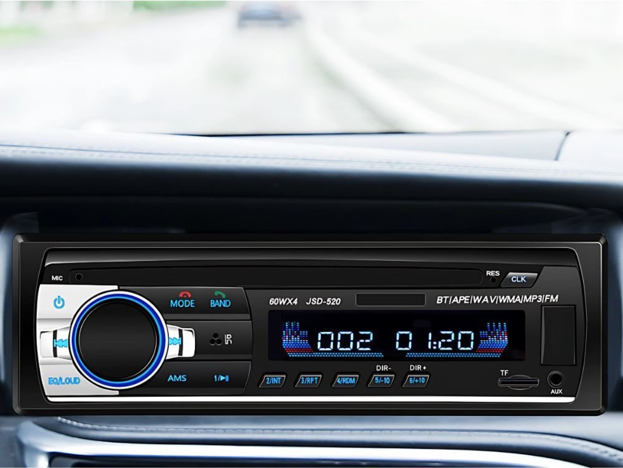 RADIO SAMOCHODOWE BLUETOOTH USB AUX