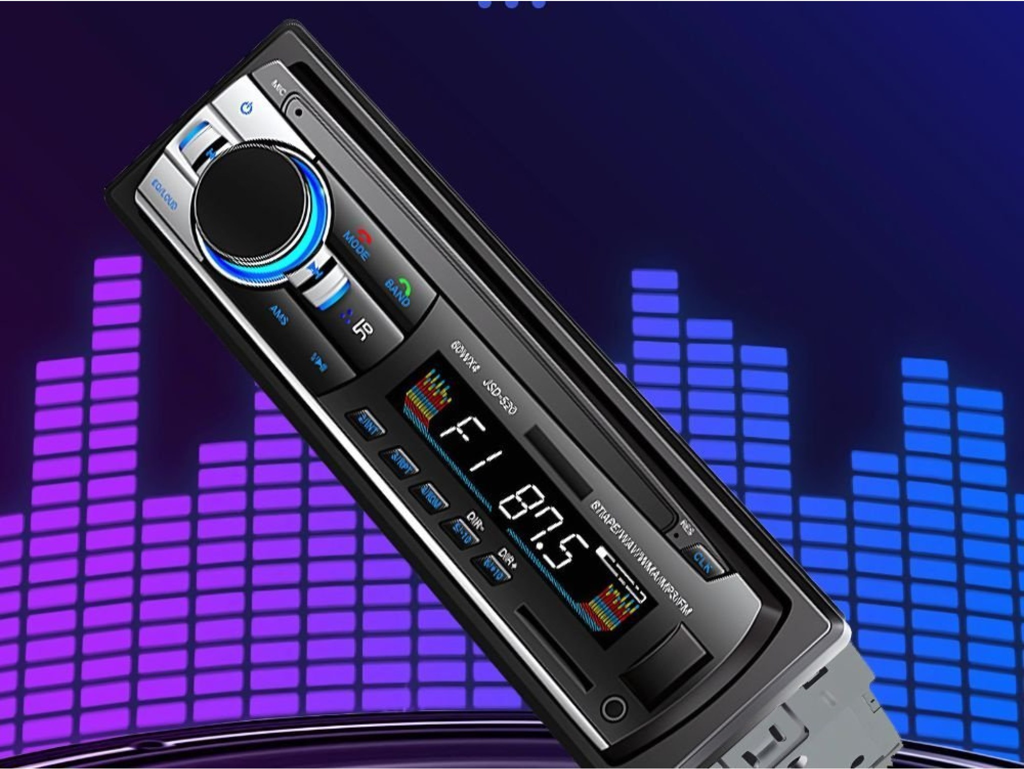 RADIO SAMOCHODOWE BLUETOOTH USB AUX