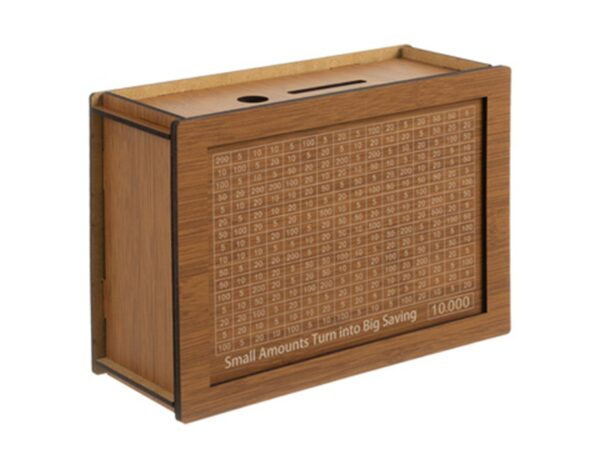 SKARBONKA WYKREŚLANA WYZWANIE OSZCZĘDZANIE