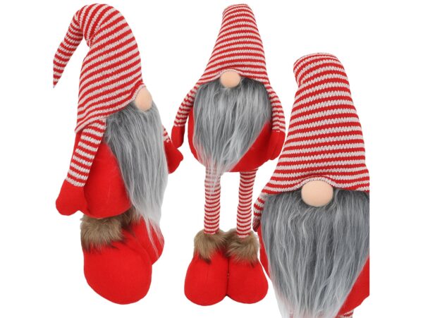 SKRZAT TELESKOPOWE NOGI 52x18cm - czerwony