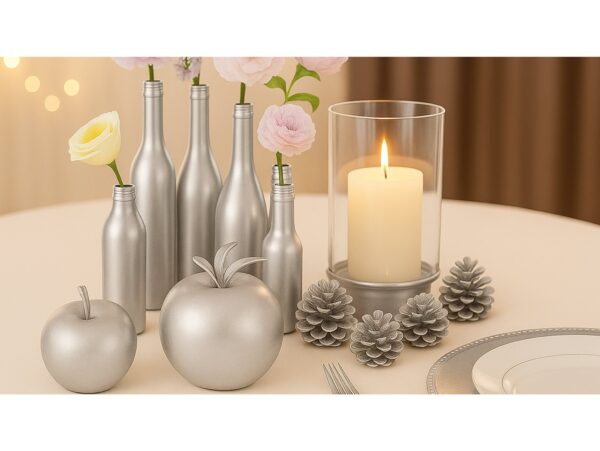 SPRAY DEKORACYJNY FARBA - srebrny 85g