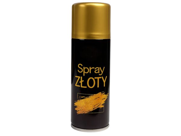 SPRAY DEKORACYJNY FARBA - złoty 85g