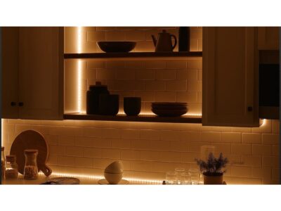 TAŚMA 120 LED NA BATERIE 2M - ciepły biały