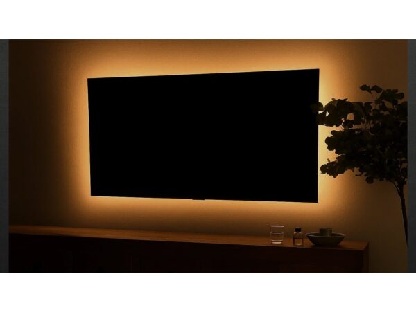 TAŚMA 120 LED NA BATERIE 2M - ciepły biały