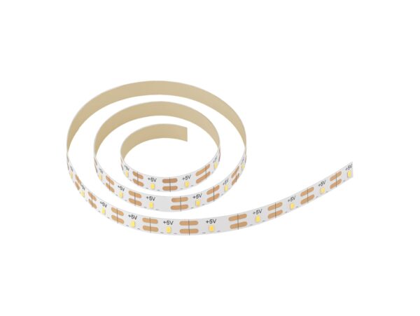 TAŚMA 120 LED NA BATERIE 2M - ciepły biały