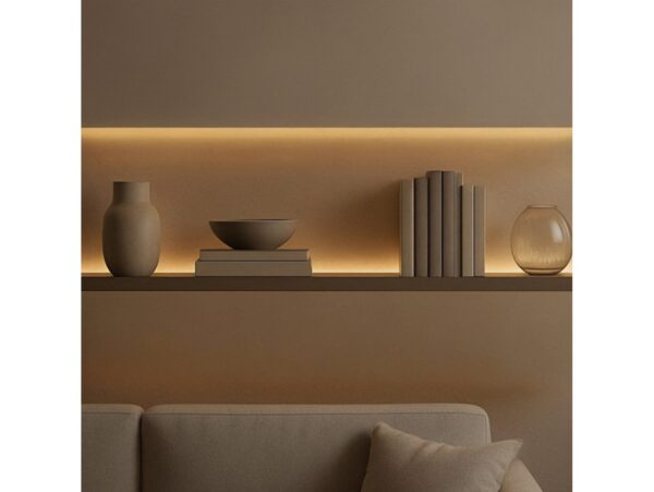 TAŚMA 120 LED NA BATERIE 2M - ciepły biały