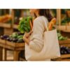 TORBA BAWEŁNIANA NA ZAKUPY ZAKUPOWA - biała