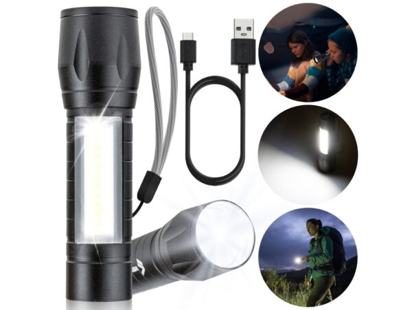 VERGIONIC LATARKA TAKTYCZNA LED - usb-C