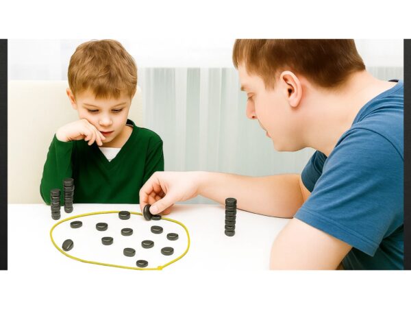 VEZO GRA MAGNETYCZNE KAMIENIE MAGNETYCZNA PLANSZOWA STRATEGICZNA