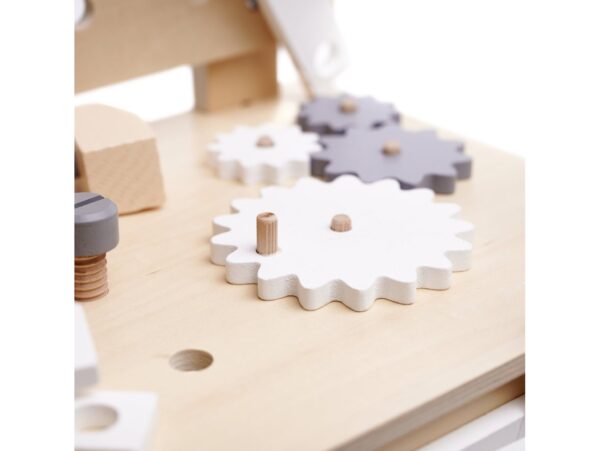 WARSZTAT DREWNIANY Z NARZĘDZIAMI STOLIK ZESTAW