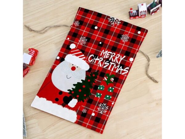 WOREK ŚWIĘTEGO MIKOŁAJA NA UPOMINKI PREZENTY 30x50 - Mikołaj