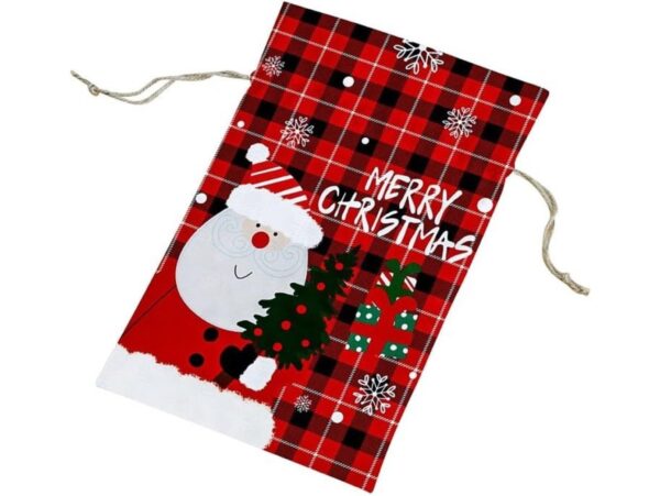 WOREK ŚWIĘTEGO MIKOŁAJA NA UPOMINKI PREZENTY 30x50 - Mikołaj