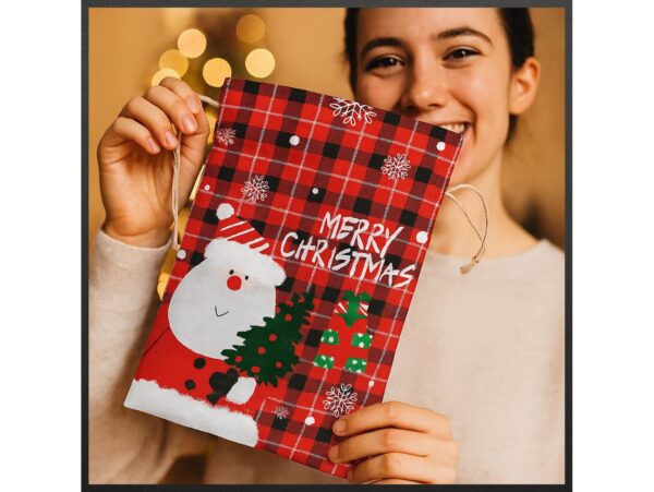 WOREK ŚWIĘTEGO MIKOŁAJA NA UPOMINKI PREZENTY 30x50 - Mikołaj