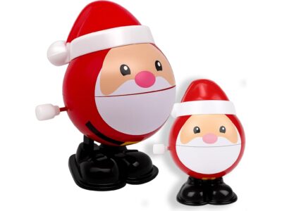 ZABAWKA NAKRĘCANA BOŻONARODZENIOWA 7x5cm - Mikołaj