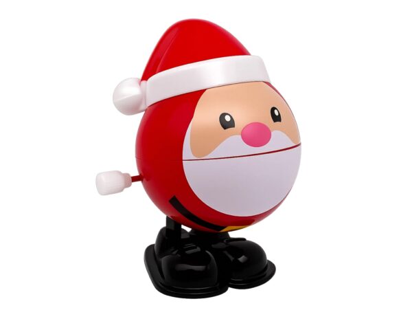 ZABAWKA NAKRĘCANA BOŻONARODZENIOWA 7x5cm - Mikołaj