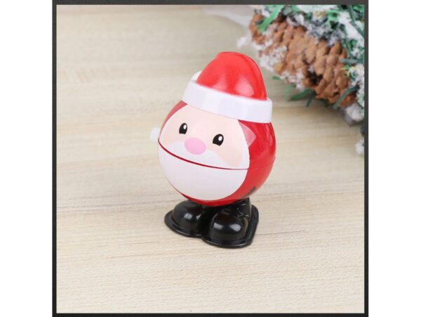 ZABAWKA NAKRĘCANA BOŻONARODZENIOWA 7x5cm - Mikołaj