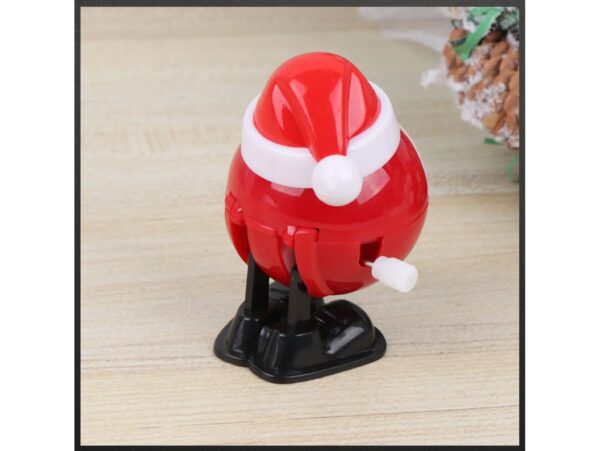 ZABAWKA NAKRĘCANA BOŻONARODZENIOWA 7x5cm - Mikołaj